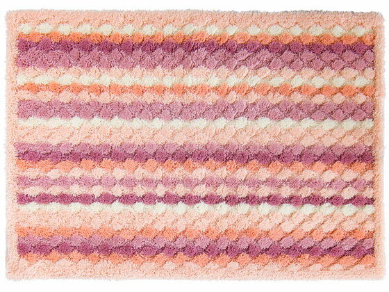 【レビュー投稿で100円OFFクーポン】オカ 乾度良好バスマット 抗カビプラス 50×70cm ピンク バスマット バスローブ タオル製品