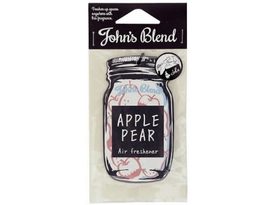 【マラソン限定★2000円クーポン＆ポイント2倍】【お取り寄せ】ノルコーポレーション John’sBlend エアフレッシュナー アップルペアー