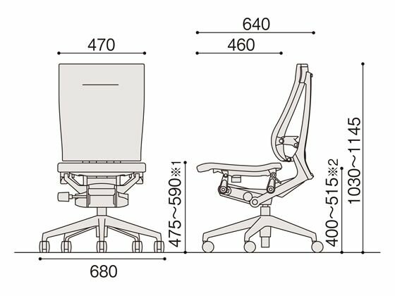 【メーカー直送】イトーキ スピーナチェア クロス 本体アルミ 肘無し レッド【代引不可】【組立・設置・送料無料】肘なし 布張りチェア オフィスチェア オフィス家具 [2]