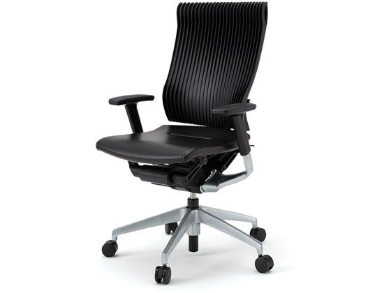 【マラソン限定★2,000円クーポン＆ポイント2倍】【メーカー直送】イトーキ スピーナチェア エラストマー 本体シルバー 可動肘 ブラック【代引不可】【組立・設置・送料無料】肘付き 可動肘タイプ 樹脂チェア オフィスチェア オフィス家具
