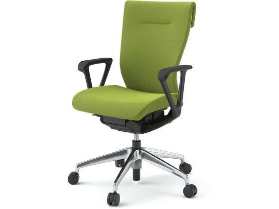 【店内全品ポイント2倍★14日20:00〜16日9:59迄】【メーカー直送】イトーキ コセールチェア ハイバック アルミ脚 ループ肘モスGR 背裏ライトグレー【代引不可】【組立・設置・送料無料】