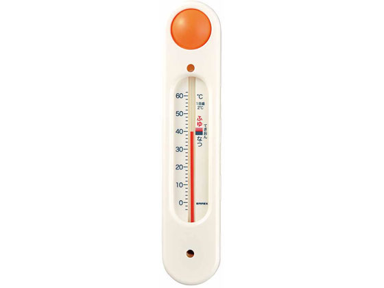 【お取り寄せ】エンペックス気象計 吸盤付浮型湯温計 元気っ子3 TG-5106 温度計 湿度計 時計 家電