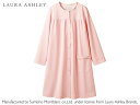 【レビュー投稿で100円OFFクーポン】【お取り寄せ】ローラアシュレイ 患者衣マタニティコート長袖 ローズ アメリ桃 M LP842-62 検査着 患者衣 医療服 ユニフォーム