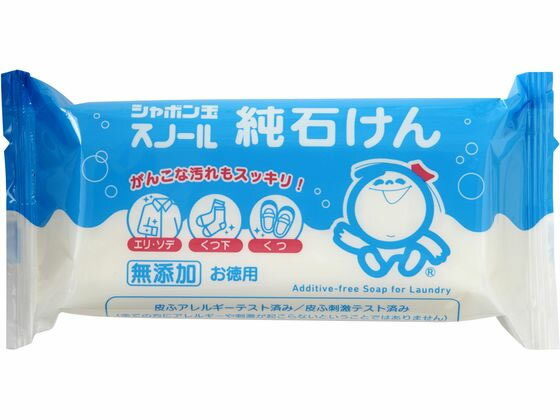 【レビュー投稿で100円OFFクーポン】【お取り寄せ】シャボン玉石けん シャボン玉スノール純石けん 180g 粉末タイプ 衣料用洗剤 洗剤 清掃