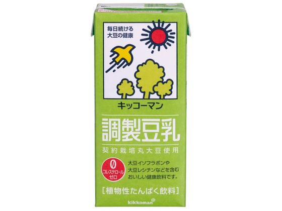 キッコーマンソイフーズ 調製 豆乳 1000ML 248660 ジュース 清涼飲料 缶飲料 ボトル飲料