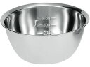 【レビュー投稿で100円OFFクーポン】【お取り寄せ】ヒロショウ chef's bowlステンレス深型ボウル (目盛付) 15cm ボウル ザル バット 厨房 ...