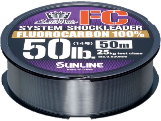 【お取り寄せ】サンライン SM システムショックリーダーFC 30M 70LB ＃20 ショックリー