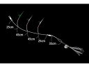 【ポイント2倍★19日20:00~26日1:59迄】【お取り寄せ】ジャッカル ビンビンアジサビキ S(9) 仕掛け サビキ 仕掛け小物 釣り具 アウトドア