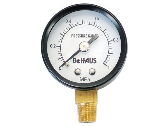 【レビュー投稿で100円OFFクーポン】【お取り寄せ】新潟精機 圧力計 40x10 T-514 F．R．Lユニット コンプレッサー 空圧機器 ホース 生産加工用品 作業用品 工具