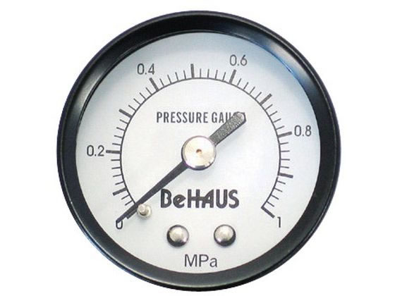 【レビュー投稿で100円OFFクーポン】【お取り寄せ】新潟精機 圧力計 埋込型 40x10 T-614 F．R．Lユニット コンプレッサー 空圧機器 ホース 生産加工用品 作業用品 工具