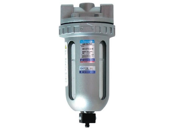 【レビュー投稿で100円OFFクーポン】【お取り寄せ】新潟精機 エアフィルタ T-421 F．R．Lユニット コンプレッサー 空圧機器 ホース 生産加工用品 作業用品 工具