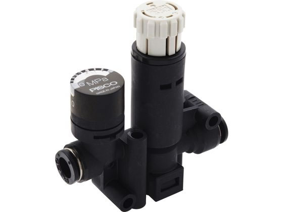 【レビュー投稿で100円OFFクーポン】【お取り寄せ】新潟精機 レギュレータゲージ付 RVUMP6- ...