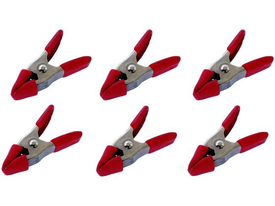 【マラソン限定★2000円クーポン＆ポイント2倍】【お取り寄せ】新潟精機 スプリングクランプ 50mm 6pcs ..