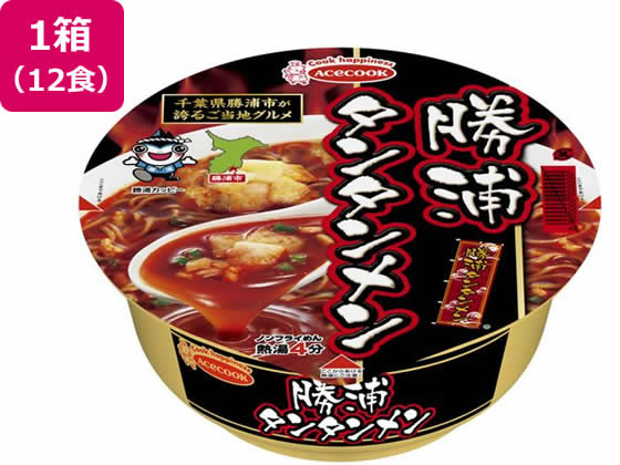 【ポイント2倍★22日20:00〜27日9:59迄】 エースコック 千葉勝浦タンタンメン 12食 カップラーメン ラーメン インスタント レトルト 食品