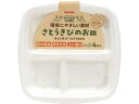 【レビュー投稿で100円OFFクーポン】サンナップ さとうきびのお皿 仕切り付 19cm PT-19SOM 使いきり皿 テイクアウト 使いきり食器 キッチン テ...
