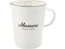【お取り寄せ】豊琺瑯 Lilly White ホーロー メジャーカップ L 「MeaSure」 調理道具 キッチン 雑貨 テーブル