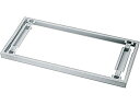 【マラソン限定★2000円クーポン&ポイント2倍】【メーカー直送】プラス L6 ベース 幅900×奥行450mm用 シルバー【代引不可】天板 棚板 ベース スチ...
