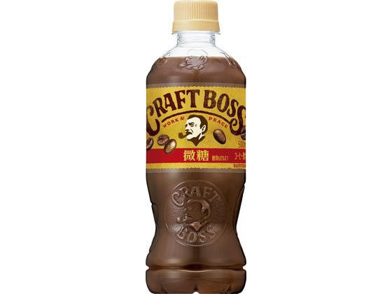 【レビュー投稿で100円OFFクーポン】サントリー クラフトボス 微糖 500ml ペットボトル コーヒー 飲料