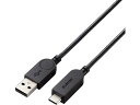 【マラソン限定★2000円クーポン&ポイント2倍】【お取り寄せ】エレコム USB-A to Type-Cケーブル 1.2m スイング式 ブラック USBケーブル...