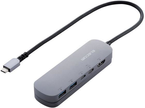 【レビュー投稿で100円OFFクーポン】【お取り寄せ】エレコム ドッキングステーション USB Type-C接続 5ポート 30cm USBハブ ドッキングステーション PC周辺機器 パソコン 家電