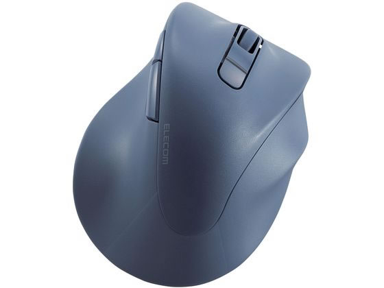 楽天ココデカウ【マラソン限定★ポイント2倍】【お取り寄せ】エレコム 無線マウス EX-G Bluetooth 5ボタン Sサイズ ブルー マウス キーボード 入力機器 パソコン 家電
