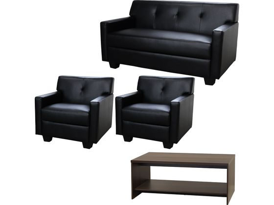 【レビュー投稿で100円OFFクーポン】【メーカー直送】Netforce 応接セット 2人掛1台 1人掛2台 センターテーブル T13S【代引不可】【お客様組立】応接ソファ テーブル 応接セット 受付カウンター ロビー オフィス家具