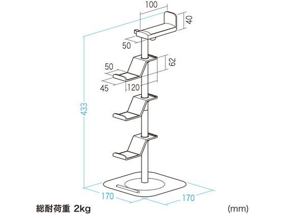 ココデカウの【お取り寄せ】サンワサプライ ゲームコントローラースタンド ホワイト JY-STN1W｜アングル2