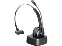 【お取り寄せ】サンワサプライ Bluetoothヘッドセット単一指向性マイク MM-BTMH67BK ヘッドセット WEBカメラ ヘッドセット PC周辺機器