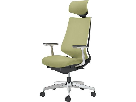 【レビュー投稿で100円OFFクーポン】【メーカー直送】コクヨ チェア デュオラ2 アルミ脚 クッション グラスグリーン【代引不可】【組立・設置・送料無料】肘付き 可動肘タイプ メッシュチェア オフィスチェア オフィス家具