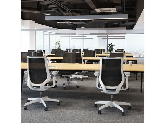 【レビュー投稿で100円OFFクーポン】【メーカー直送】コクヨ チェア デュオラ2 ホワイト脚 メッシュ ディープグリーン【代引不可】【組立・設置・送料無料】肘付き 可動肘タイプ メッシュチェア オフィスチェア オフィス家具 [2]