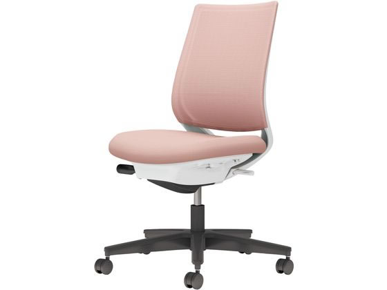 【レビュー投稿で100円OFFクーポン】【メーカー直送】コクヨ チェア ミトラ2 肘無 アッシュピンク ポリウレタン巻き【代引不可】【組立・設置・送料無料】肘なし 布張りチェア オフィスチェア オフィス家具