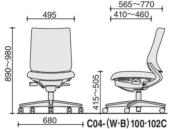 【レビュー投稿で100円OFFクーポン】【メーカー直送】コクヨ チェア ミトラ2 肘無 ランバー付 ディープグリーン ポリウレタン巻き【代引不可】【組立・設置・送料無料】肘付き 固定肘タイプ 布張りチェア オフィスチェア オフィス家具 [2]