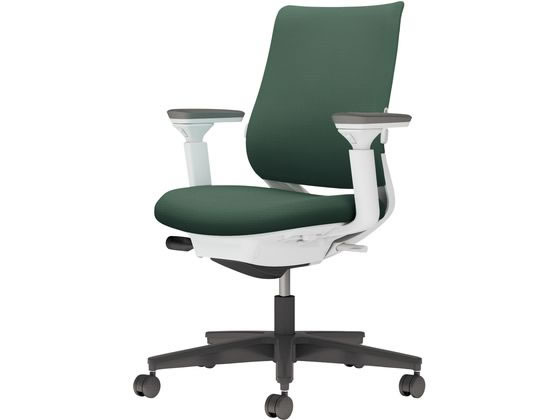 【レビュー投稿で100円OFFクーポン】【メーカー直送】コクヨ チェア ミトラ2 可動肘 ランバー付 ディープグリーン ポリウレタン【代引不可】【組立・設置・送料無料】肘付き 可動肘タイプ メッシュチェア オフィスチェア オフィス家具