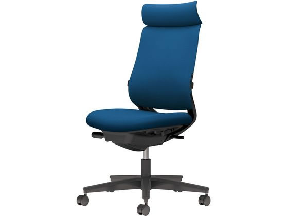 【楽天大感謝祭限定★26日9:59迄ポイント2倍】【メーカー直送】コクヨ チェア ミトラ2 肘無 ランバー付 プルシアンブルー ポリウレタン巻き【代引不可】【組立・設置・送料無料】肘なし 布張りチェア オフィスチェア オフィス家具