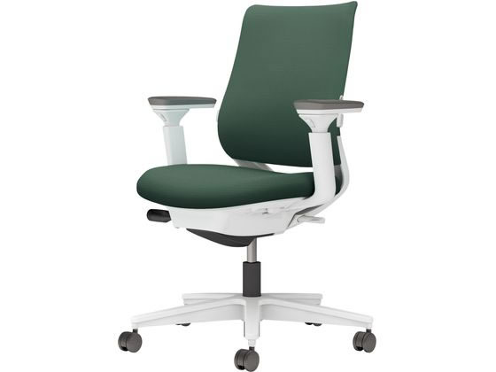 【レビュー投稿で100円OFFクーポン】【メーカー直送】コクヨ チェア ミトラ2 可動肘 ランバー付 ディープグリーン ナイロン【代引不可】【組立・設置・送料無料】肘付き 可動肘タイプ メッシュチェア オフィスチェア オフィス家具