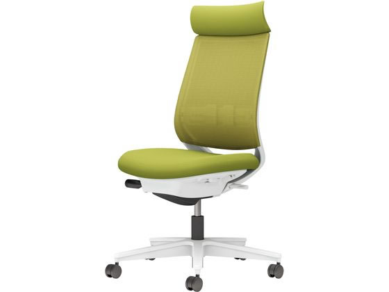 【レビュー投稿で100円OFFクーポン】【メーカー直送】コクヨ チェア ミトラ2 肘無 ランバー付 ライトオリーブ ナイロンキャスター【代引不可】【組立・設置・送料無料】肘なし 布張りチェア オフィスチェア オフィス家具