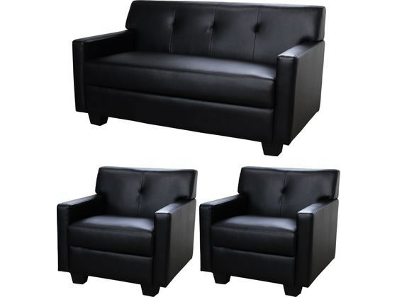 【ブラックフライデー限定★27日9:59迄店内ポイント2倍】【メーカー直送】Netforce 応接セット 3点 4人..