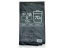 Forestway ゴミ袋 黒 70L 10枚 まとめ買い 70リットル 0.04 黒 ゴミ袋 ゴミ袋 ゴミ箱 掃除 洗剤 清掃(3)