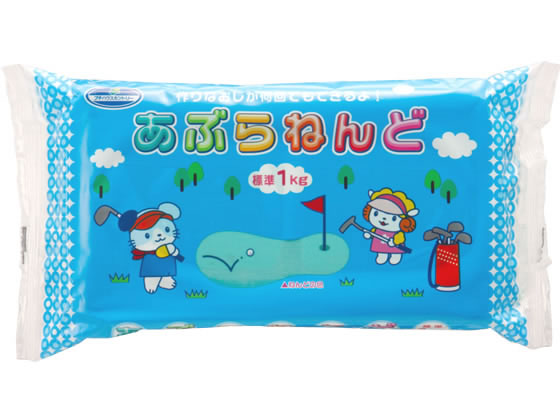 【お取り寄せ】銀鳥産業 油ねんど 1kg 緑 283003 ねんど 図画 工作 教材 学童用品