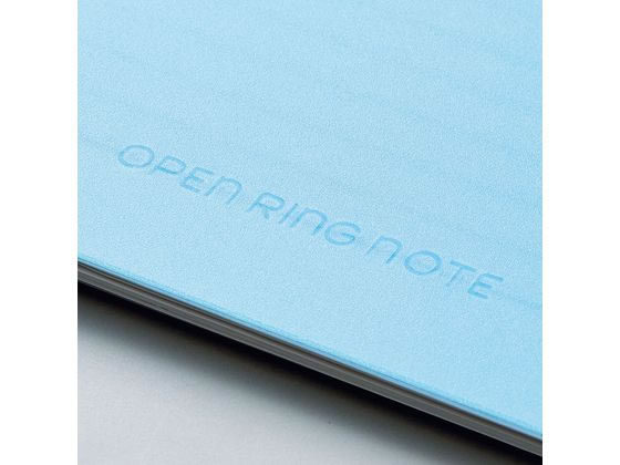 【マラソン限定★ポイント2倍】【お取り寄せ】リヒトラブ オープンリングノート セミB5 ライトブルー N2725-14 バインダーノート B5 バインダー ノート