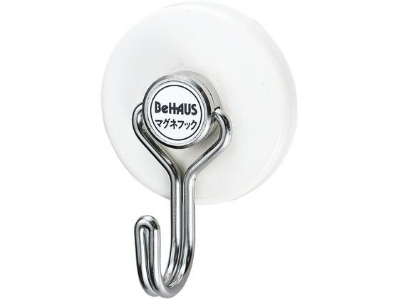 【レビュー投稿で100円OFFクーポン】【お取り寄せ】新潟精機 マグネフリーフック φ66 白 MH-66WH マグネットフック マグネット 掲示物留め 吊下げ POP 掲示