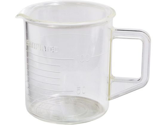 【レビュー投稿で100円OFFクーポン】【お取り寄せ】新潟精機 手持ちビーカ 300ml PBH-300 小型容器 樹脂製 樹脂容器 計量器