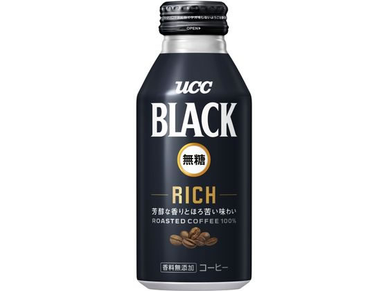 UCC BLACK無糖 RICH 375g 缶コーヒー 缶飲料 ボトル飲料