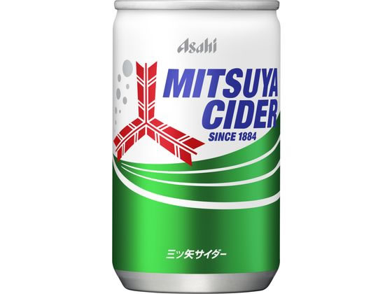 【ポイント2倍★22日20:00〜27日9:59迄】 アサヒ飲料 三ツ矢サイダー 160ml サイダー 炭酸飲料 飲料 ジュース