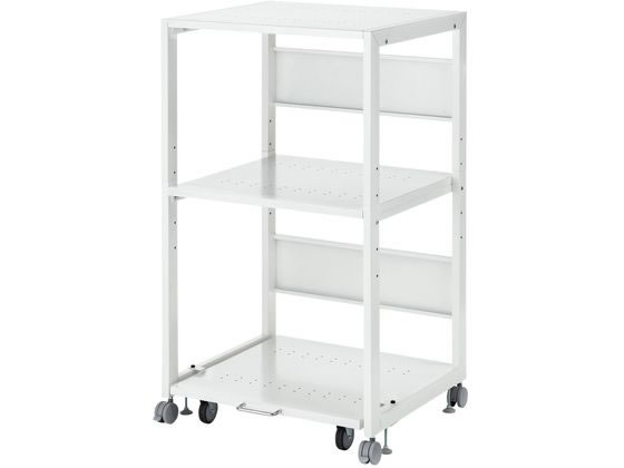 【レビュー投稿で100円OFFクーポン】【メーカー直送】サンワサプライ 高耐荷重プリンタラック W700 LPS-T120H【代引不可】【お客様組立】プリンタワゴン パソコンラック プリンタ台 オフィスデスク 事務机 オフィス家具