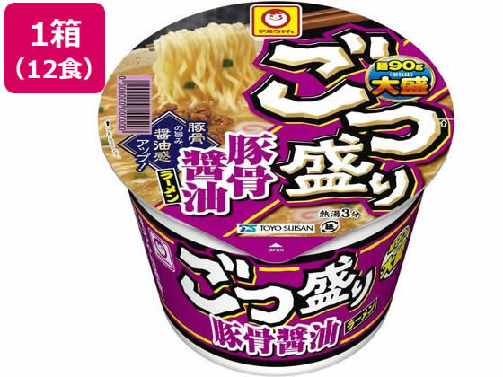 東洋水産 ごつ盛り豚骨醤油ラーメン 123g×12食 ラーメン インスタント食品 レトルト食品