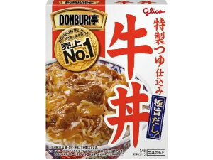 【レビュー投稿で100円OFFクーポン】江崎グリコ DONBURI亭 牛丼 160g 牛丼 どんぶり インスタント レトルト 食品