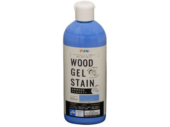 【レビュー投稿で100円OFFクーポン】【お取り寄せ】アサヒペン 水性WOODジェルステイン 300ml チョークブルー 塗料 塗装 養生 内装 土木 建築資材
