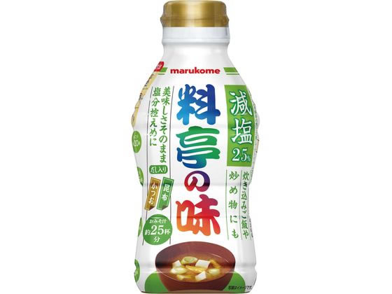 マルコメ 液みそ 料亭の味 減塩 430g ダシ 味噌 調味料 食材のサムネイル