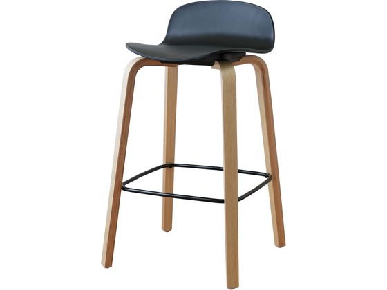 【マラソン限定★2,000円クーポン＆12日9:59迄ポイント2倍】 【メーカー直送】ビックスリー シェリーチェア ブラック 木脚【代引不可】【お客様組立】 ダイニングチェア ソファー イス リビング 家具